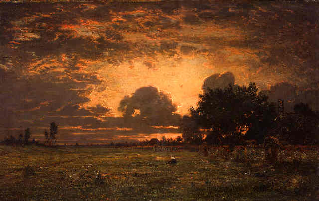 Barbizon.-8.-camino en el bosque de Fontaineblau.-Theodore Rousseau.-arnet Barbizon.-8.-camino en el bosque de Fontaineblau.-Theodore Rousseau.-arnet