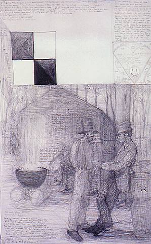 gentes.-OIU.-por William T. Wiley.-1988.-artnet