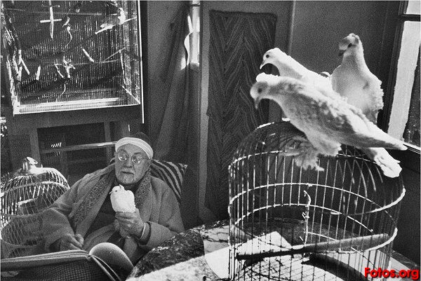 Matisse.-C.-por Henri Cartie-Bresson.-1944.-fotos org