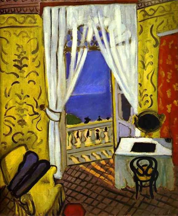 MATISSE.-FRFR.-Interior con violín,.1919.