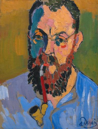 MATISSE.-Retrato de Matisse por André Derain.-1905.-museumsyndicate