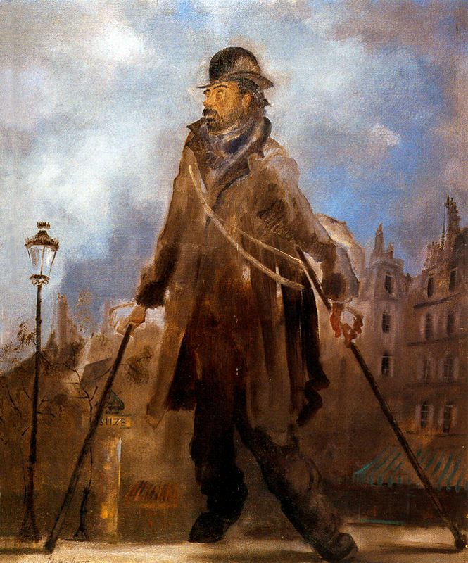Madrid.-FF.-El vagabundo.-por Eduardo Vicente.-Ciudad de la pintura
