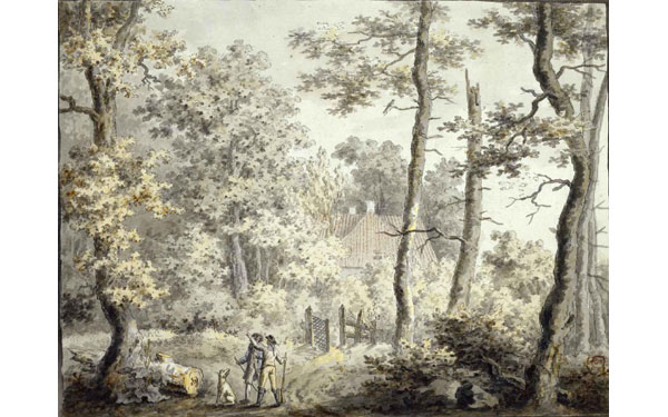 Friedrich.-B.-Casa de campo en ek bosque.-1797.-elcultural.es