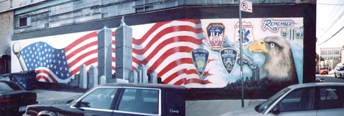 graffiti.-BB.-Art Crimes.-September 11.-Murals.-Remember 9-11-01-by Phymeone Wallmuts Crew 2001.-in L I C.-Queens.-graffiti.org