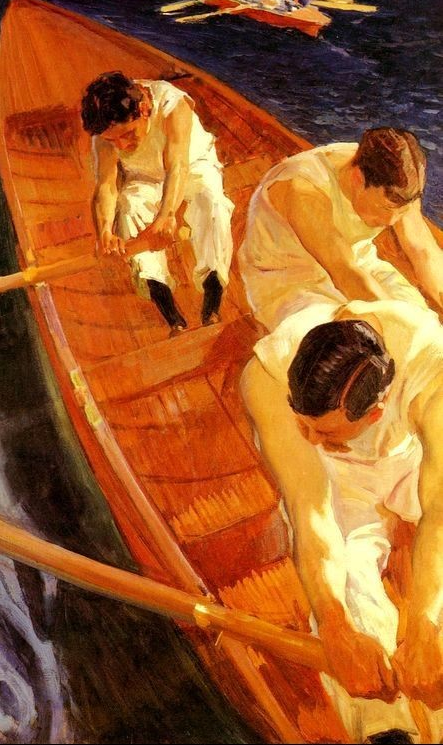 deportes.-yyv.-Joaquín Sorolla.-en la playa de Zarauz