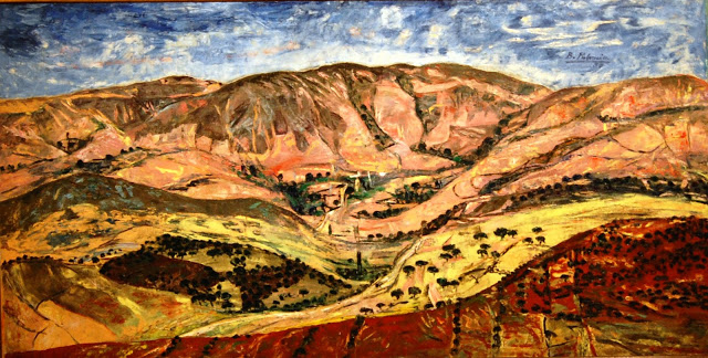 Benjamín Palencia-bbrre-paisaje- mil novecientos cincuenta y uno- Centro de Cooperación Iberoamericana