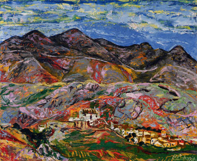 Benjamín Palencia-mmnnu paisaje