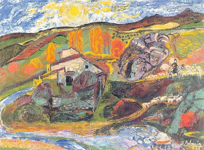 Benjamín Palencia- nggr- paisajes