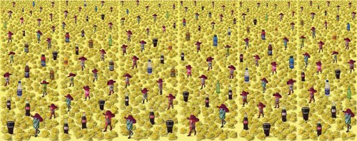 figuras.-5lala.-Sandy Skoglund.-all-art.org