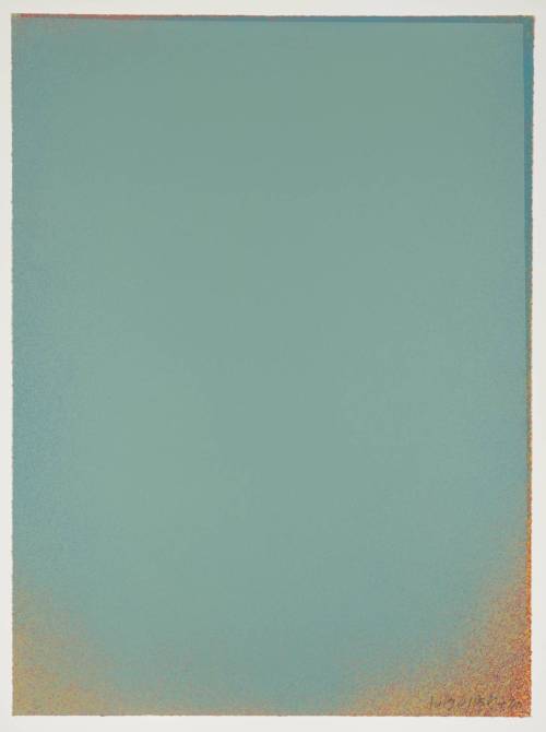 Pale Blue II 1970 by Jules Olitski 1922-2007