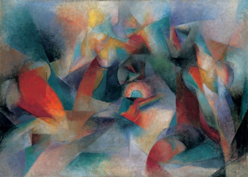 figuras.-567jj.- Stanton Macdonald - Wright.- Oriental.- 1918.- Raíces de Madonald -Wright