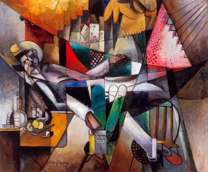 dormir-unnn-sueño- Albert Gleizes- el hombre en la hamaca- mil novecientos trece